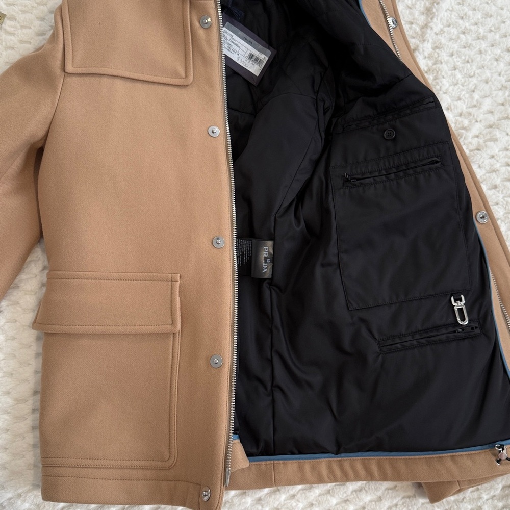 Prada Men’s Virgin Wool Jacket-SBG131-Size 40 US-Authentic-NWT - Picture 6 of 10